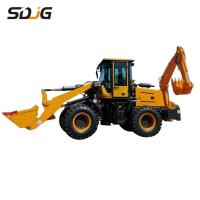 Quality Earth Moving Towable Backhoe Loader Machinery 20-28 4x4 2.5 Ton Tractor End for sale