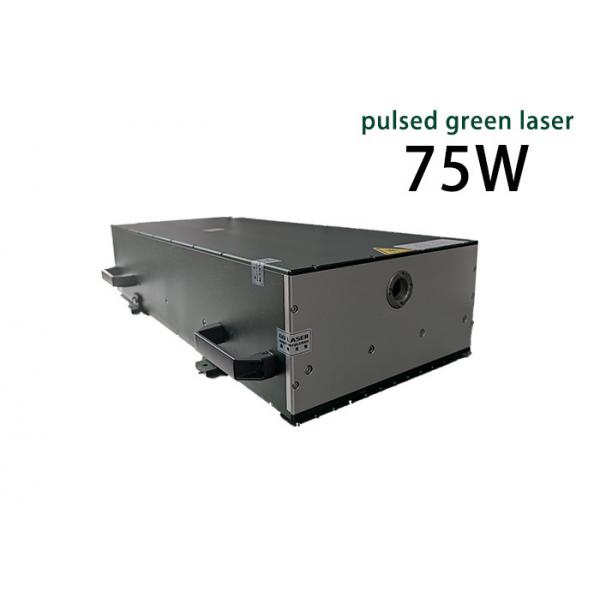 Quality Single Mode Pulsed Nanosecond Green Fiber Laser 75W 100uj Single Pulse Energy for sale