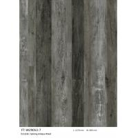 China Thin Splicing Antique Wood Stone SPC Vinyl Click Flooring Polyvinyl Composite GKBM FT-W29053-7 Greenpy factory
