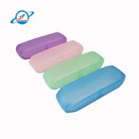 China 148*48*36mm Clear Plastic Eyewear Case With Color Logo Customized factory