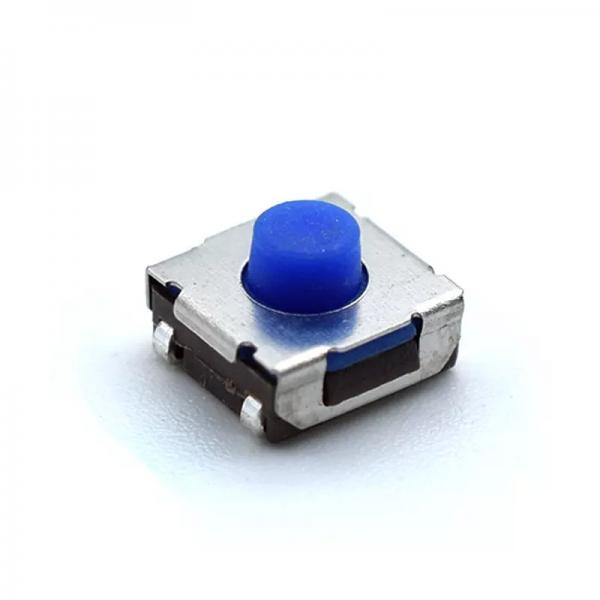 Quality PPA Body Silicone Mini Push Button Tact Switch 4 Pins 6x6 AC250V for sale