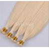 China Grade 6A Keratin Dip Dye Pre Bonded Hair Extensions With Silky Straight factory