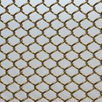 China OEM Stainless Steel Metal Coil Drapery Woven Wire Mesh Shower Curtain factory