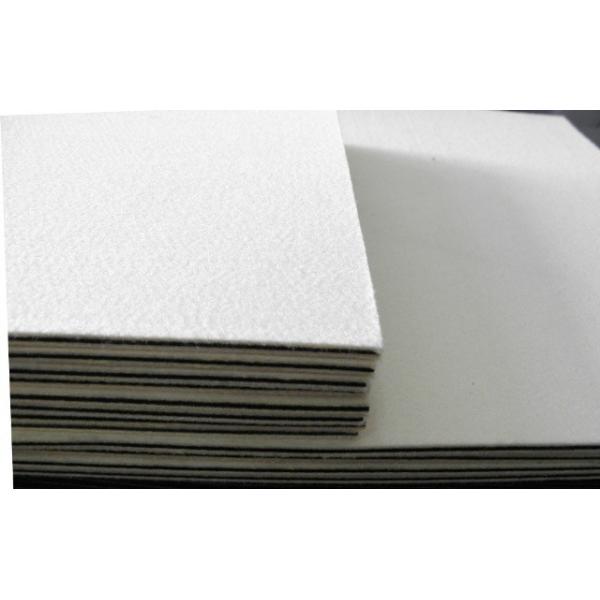 Quality A4 A3 Customized Size PVC Card Material Woolen Felt Cushion Laminated Pad for sale
