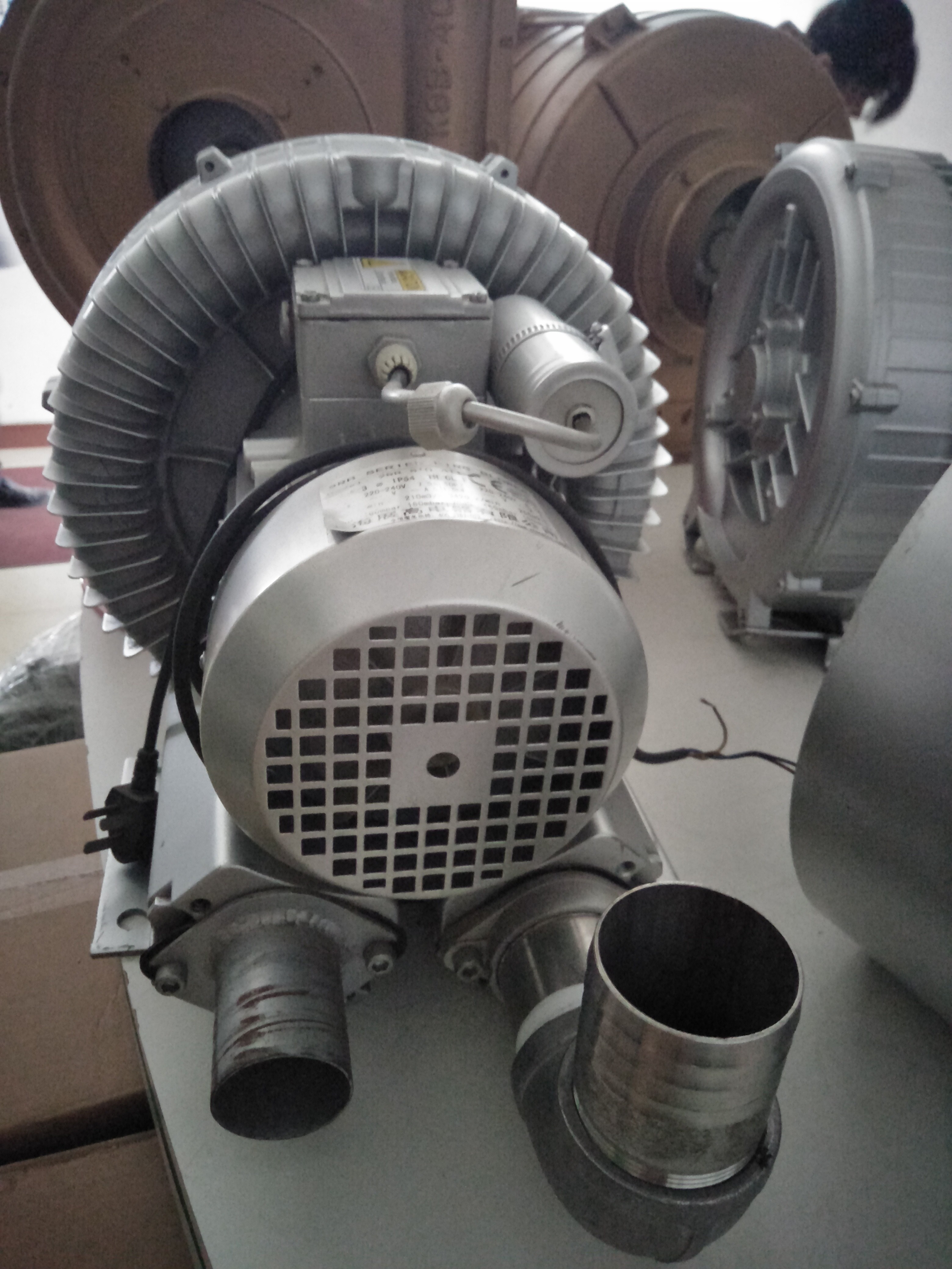 China High Pressure Side Channel Blower Industrial Single Stage Single Phase factory