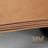 China Eco-Friendly Artificial Leather Fabric PU Leather For Labels Making factory