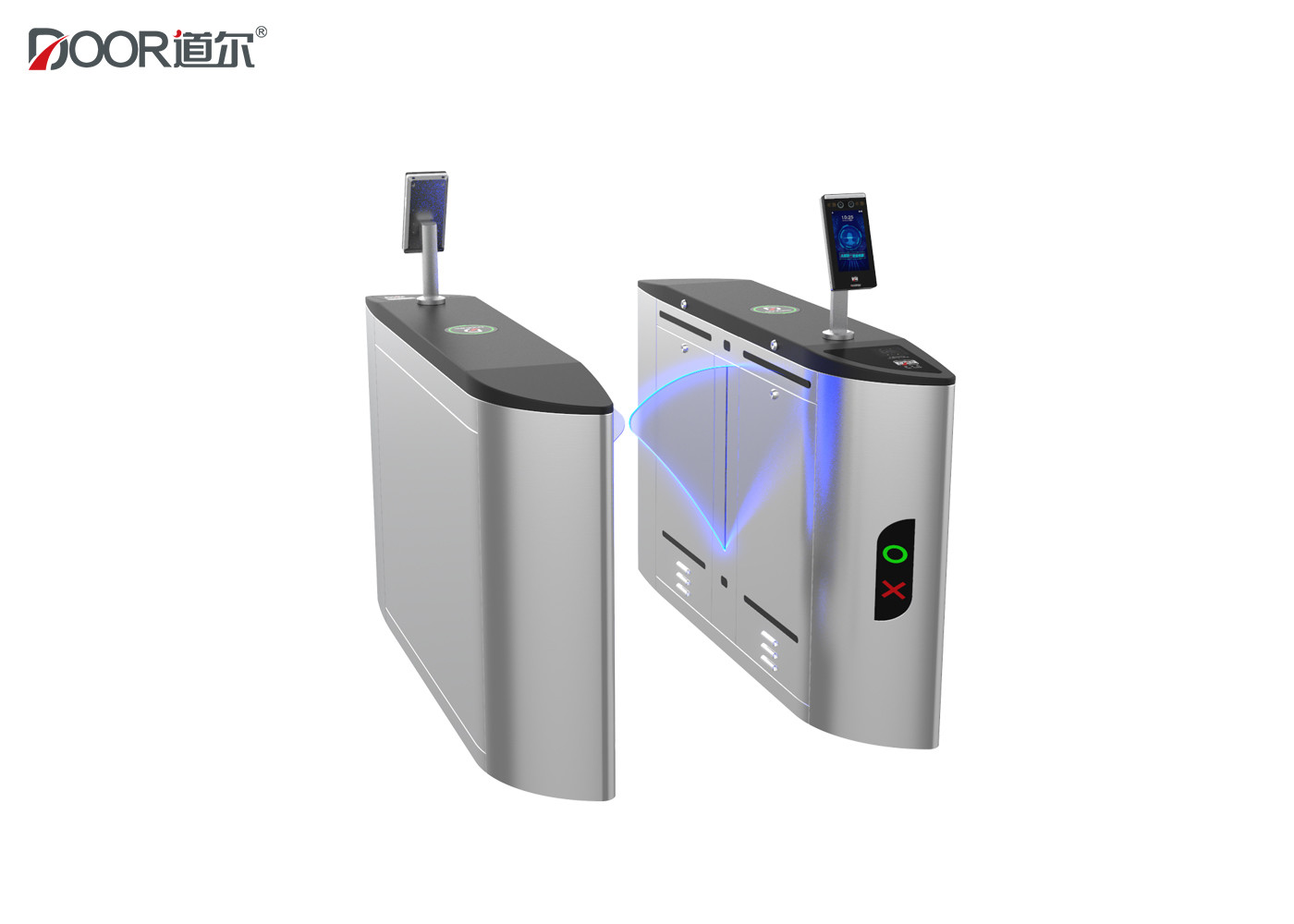 Quality DC Brushless Motor Facial Recognition Turnstile Entry Systems Long Lifespan for sale