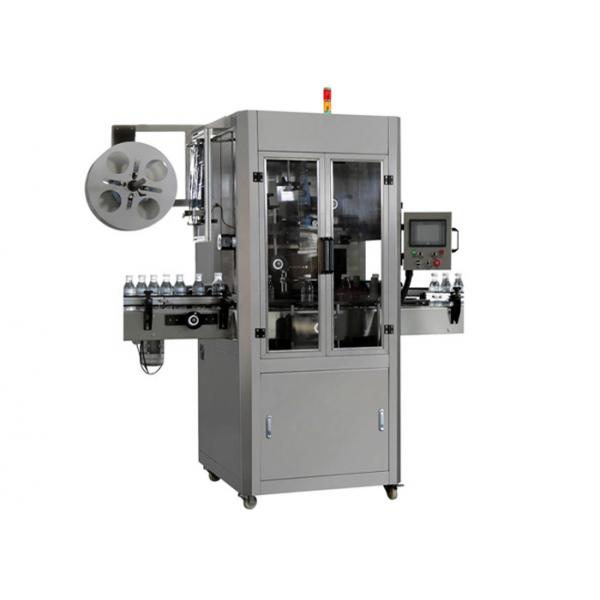 Quality Shrinkable Label Bottle Water Filling Line , Automatic Sleeve Label Machine for sale