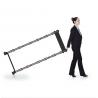 China Outdoor foldable water-proof  Walk Through Metal Detector ABS Material DC 12V/5A 12W factory