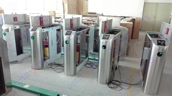 Quality Entry Exit Half Height Rfid Access Control Turnstiles for Office University for sale
