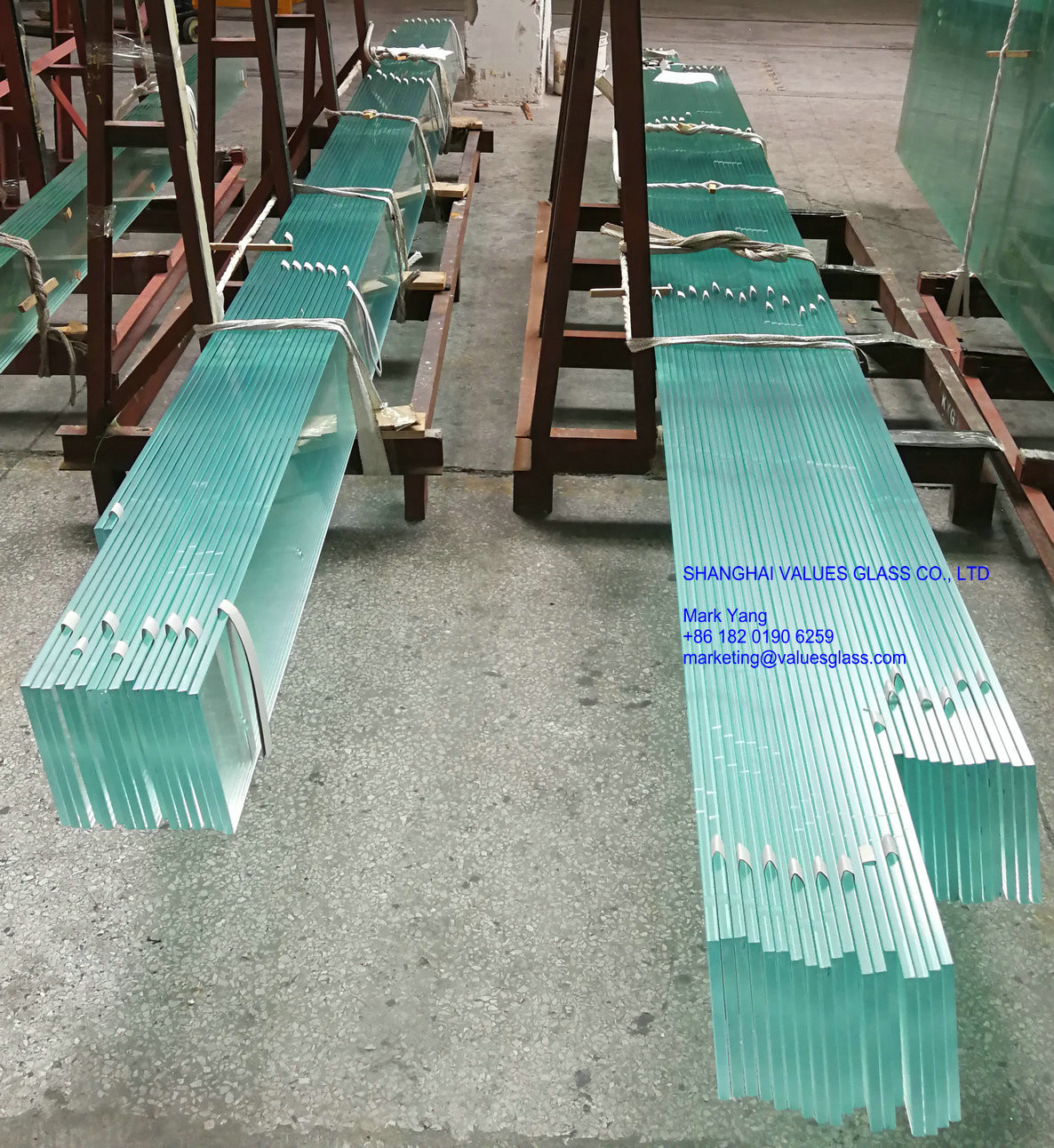 China Overlength Tempered Glass, 15mm 19mm 22mm 25mm Toughened Building Glass factory