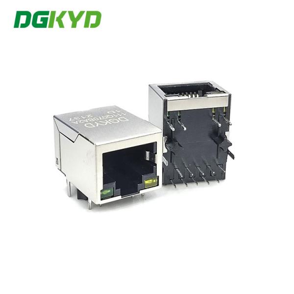 Quality DGKYD111Q070BA2A1D Gigabit Ethernet Rj45 Transformer 10PIN With Light And Shielding DIP for sale
