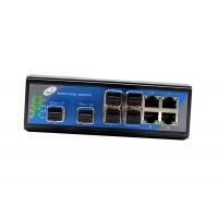 Quality Industrial Guide Rail SFP Switch 2 Gigabit SFP and 4 10/100Mbps Ethernet and 4 for sale