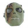 China Skull Tactical Gear Mask / Full Face Mesh Mask For CS Or Airsoft Game factory