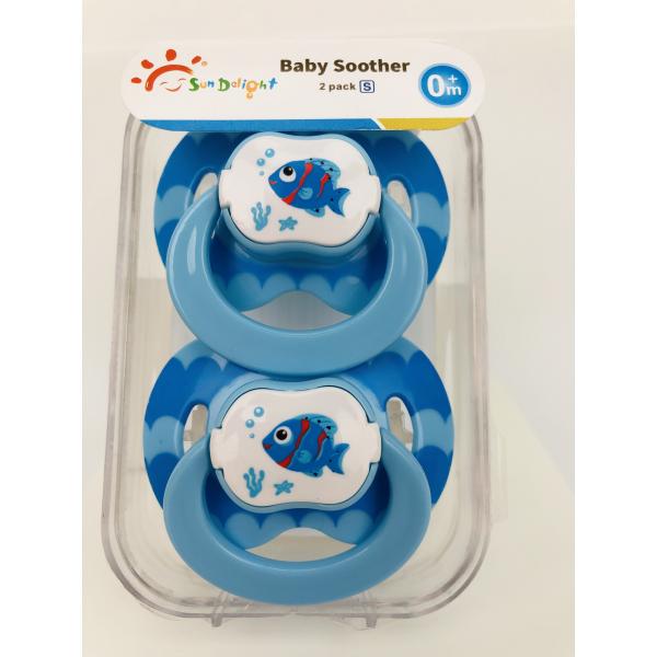 Quality ABS Comforts Consoles Relaxes 6m+ Baby Soother Pacifier for sale