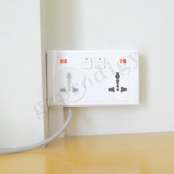 Quality Prodigy Transparent Pin Socket Protector Cover Anti Collision Childproof Outlet Plug Covers for sale
