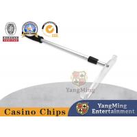 China Metal Poker Chips Rake Rod Telescopic Rod Rod 70cm Casino Poker Game factory