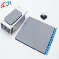 China Ceramic Filled Silicone Elastomer Thermal Conductive Pads Heatsink Ul For Led Floor Light factory