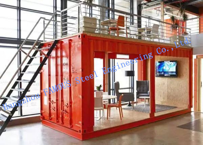 China Easy Installation Customized Modified Prefab Storage Container House For Temporary Accommodation factory
