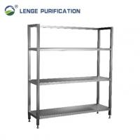 Quality 3 Layers Storage Rack Stainless Steel Furnishing For Pharmaceutical Factory for sale
