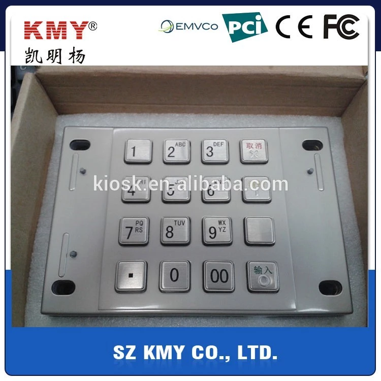 ATM Payment Kiosk Encrypted Pin Pad (KMY3501B-PCI)