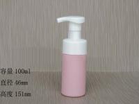 China 100ML 150ML Round PET/HDPE cream airless bottle with airless pump, Foam pump, Lqiud soap factory