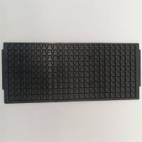 Quality ISO 9001 Plastic Black Matrix Trays Eco Friendly For IC Component for sale