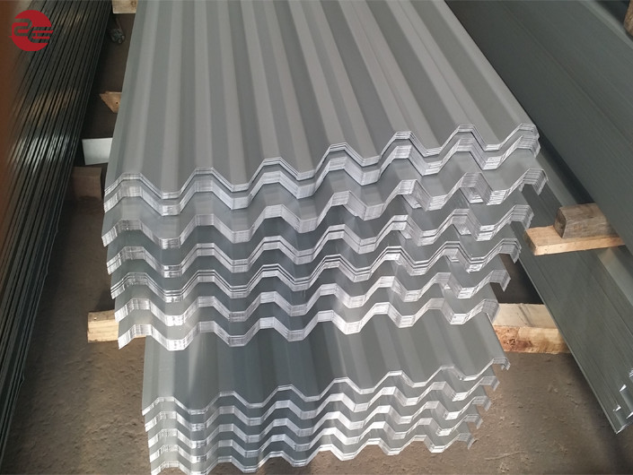 China PPGI Galvanized Corrugated Roofing Sheets SGHC Corrugated Iron Sheet for sale