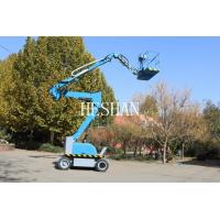 China Self Propelled Articulated Boom Lift Machine 20M Engine And Electric Driven factory
