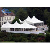 China Fashionable Customized Outdoor Best Wedding Tents Wedding Event Anti Ultraviolet Snow Load 0.3KN/sqm factory
