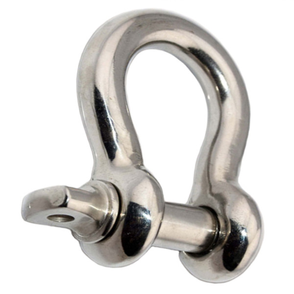 Quality 2 - 120 Tons Stainless Steel Rigging Hardware Large Bow Shackle SGS for sale