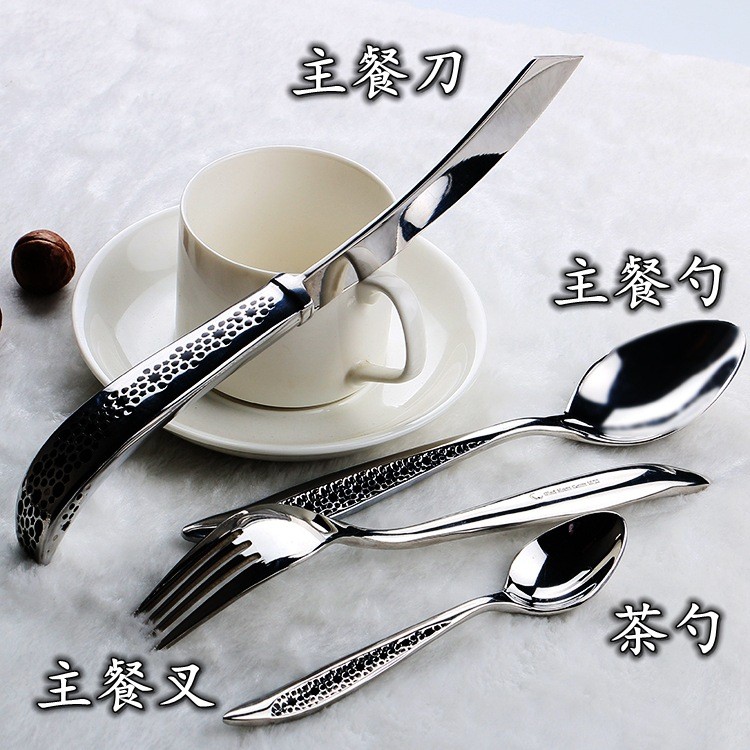 China China Newto NC099 Hot Sale Brush Polish Stainless Steel Cutlery Set Flatware Set factory