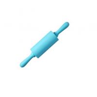 China Kitchen Craft  Silicone Rolling Pin With Wooden Handle Non Stick Revolving Rolling Pin factory