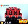 China 3 Dof Electric / Hydraulic 5D Cinema Equipment 5D Simulator Cinema with motion chair factory