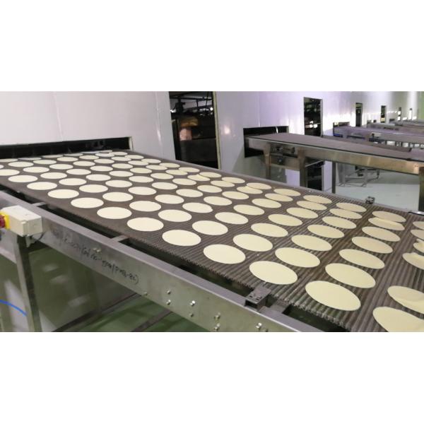 Quality G850 Full automatic tortilla production line of 304 stainless steel controlled for sale