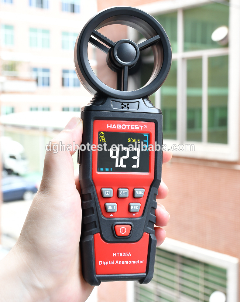 9999 CFM Handheld Digital Anemometer