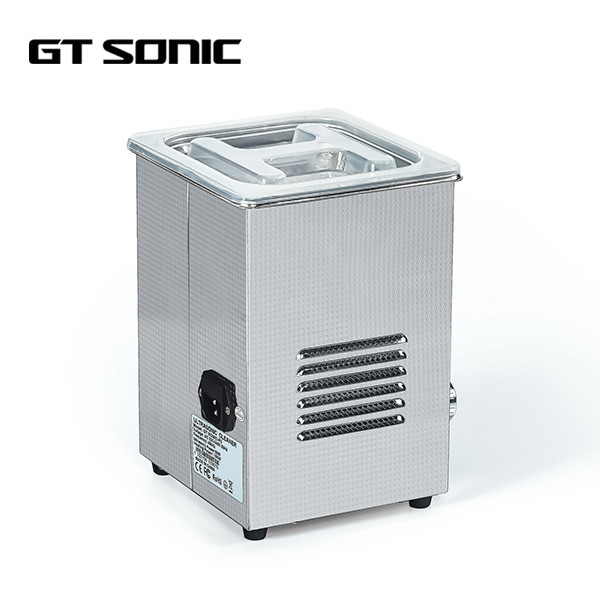 Quality 40kHz Compact Ultrasonic Cleaner , Stainless Steel Super SONIC Jewelry Cleaner for sale