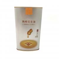 China 1.2L Olive Oil Tin Cans Food Grade Peanut Vegetable Oil Sealed Can Custom Logo factory