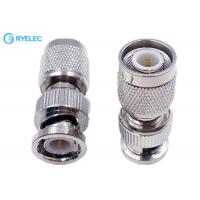 China All - Copper Straight RF Antenna Connector RG6 Cable Connector BNC Male To TNC Male factory