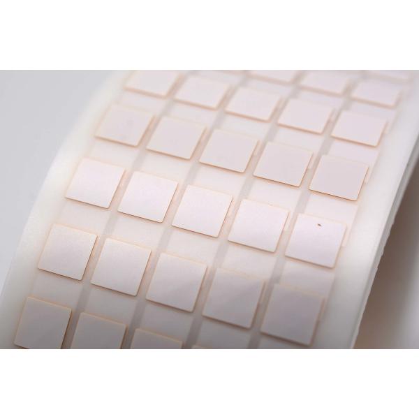 Quality 5x5mm 1mil White Matte High Temperature Resistant Polyimide Label for sale