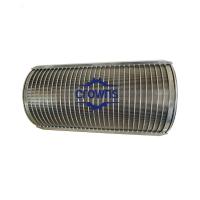 China 0.1mm Slot Gap Stainless Steel 304 316 Wedge Wire Screen For Water Oil Well Filter factory
