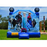 China Frozen Elsa Jumping Castle Outdoor Game Inflatable Bounce House For Boys Girls factory