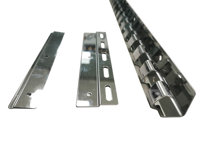 China Stainless Steel Metal Stamping Parts PVC Strip Curtain Hanging Bracket factory