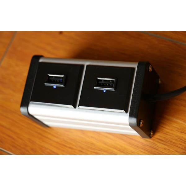 Quality Universal Desktop USB Charging Station 2 Port Rapid Charging For Mobile Phone for sale