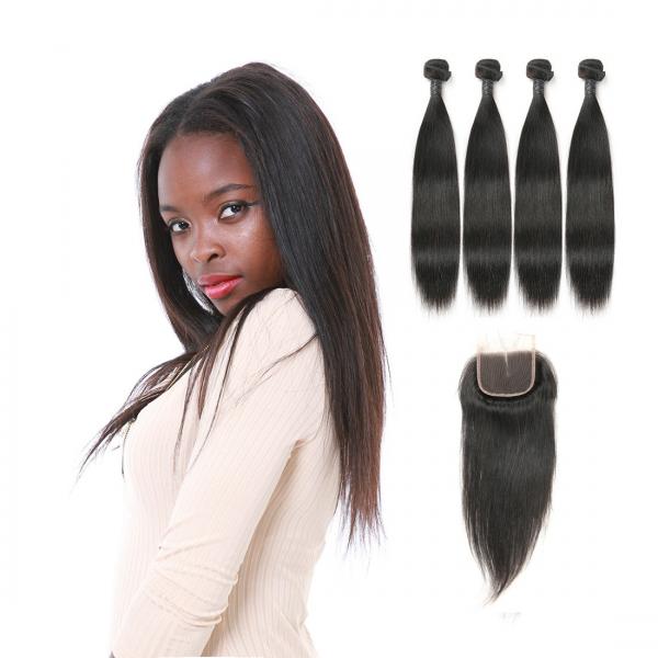 Quality Genuine Raw Indian Remy Human Hair Extension Weave No Synthetic Hair for sale