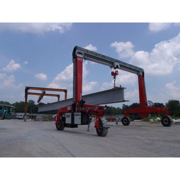 Quality 3 Phase AC380V/50HZ Rubber Tyred Gantry Rtg Cranes High Efficiency for sale