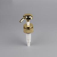 Quality Aluminum Lotion Dispenser Pump 24/410 Gold Shampoo for sale
