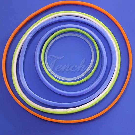 Quality Food Grade Airtight Silicone Seal Rings Harmless -40 To 220°C Temperature Range for sale