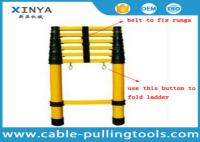 China FRP Insulation Ladder Safety Tools Multi - Section Insulated Telescopic Ladder factory