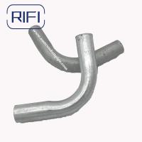 China 25mm GI Conduit Fittings Hot Dip Galvnaized Normal Bend For Electrical Conduit System factory